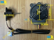 ( SP1535 ) Quạt Dùng Cho Dàn Nóng Và Dàn Lạnh Tủ LG Mẫu 3